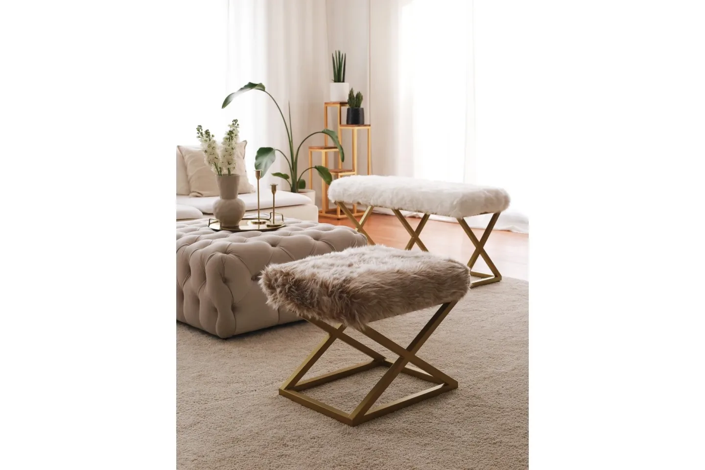 Murmu Sittpuff 50 cm - Brun