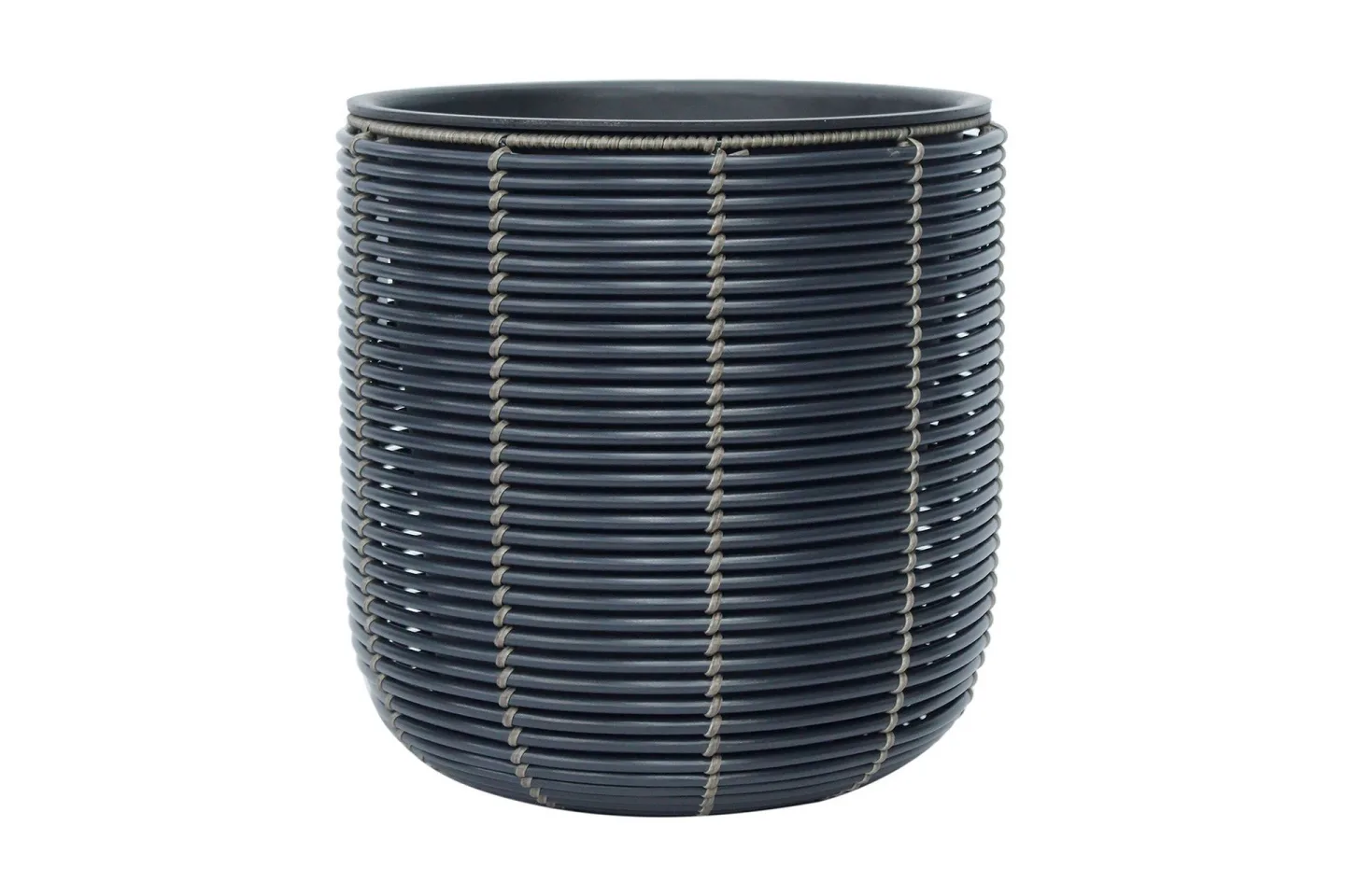 Wicker Blomkruka D35xH36 cm Svart -