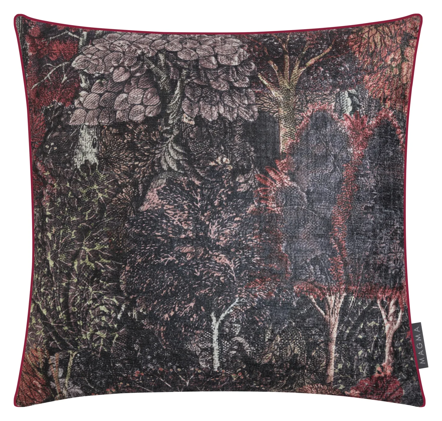 Magma Kissenhülle Lanya, Bordeaux 45x45 cm | Schubiger Möbel