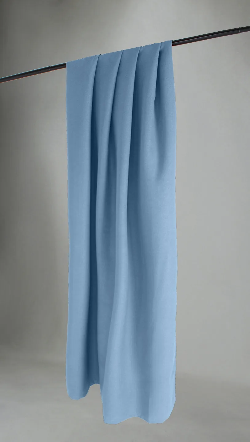 Gardiner - Mørkleggingsgardin Octavia (lyse blå) (Størrelse: 130 x 220 cm)