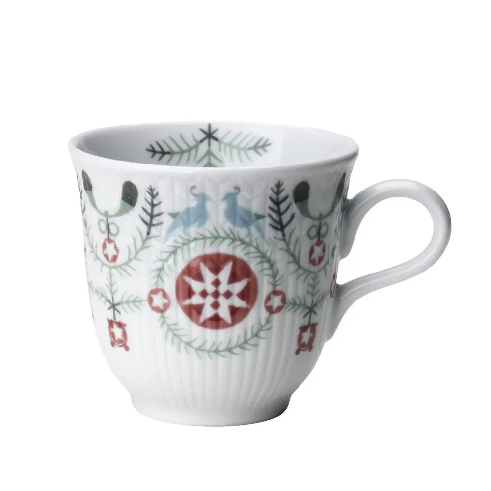 Rörstrand Swedish Grace Winter glöggmugg 10 cl vit