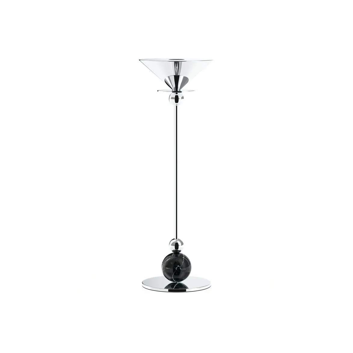 Palette Tindra Cocktail Ljusstake Polerat silver 30 cm