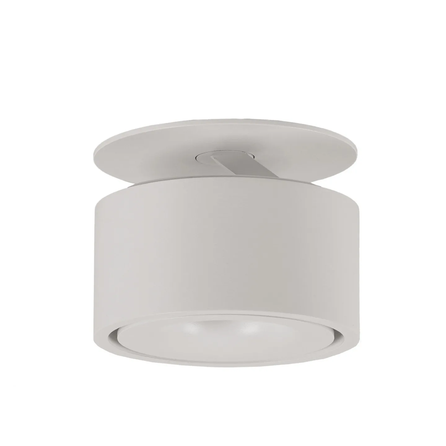 Braccio LED-indbygningslampe, hvid, metal, Ø 10,2 cm - Antidark - Soveværelse - Moderne - Rund