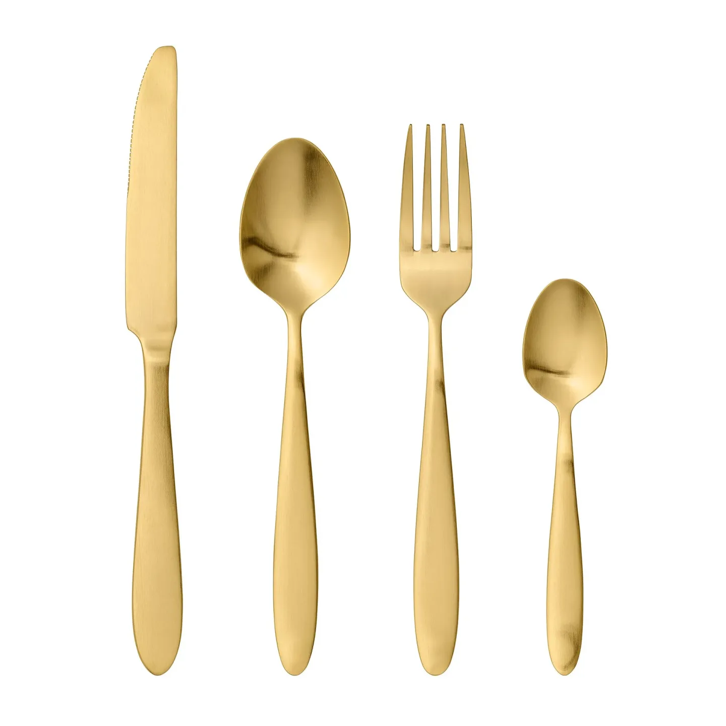 Bloomingville Bloomingville guldbestick 4-pack guld