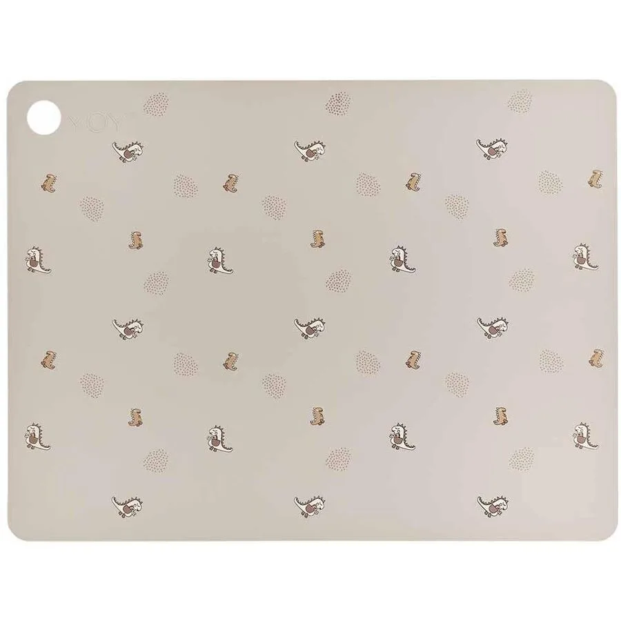 Tischset OYOY Altrosa Silikon/Kunststoff B 34 cm