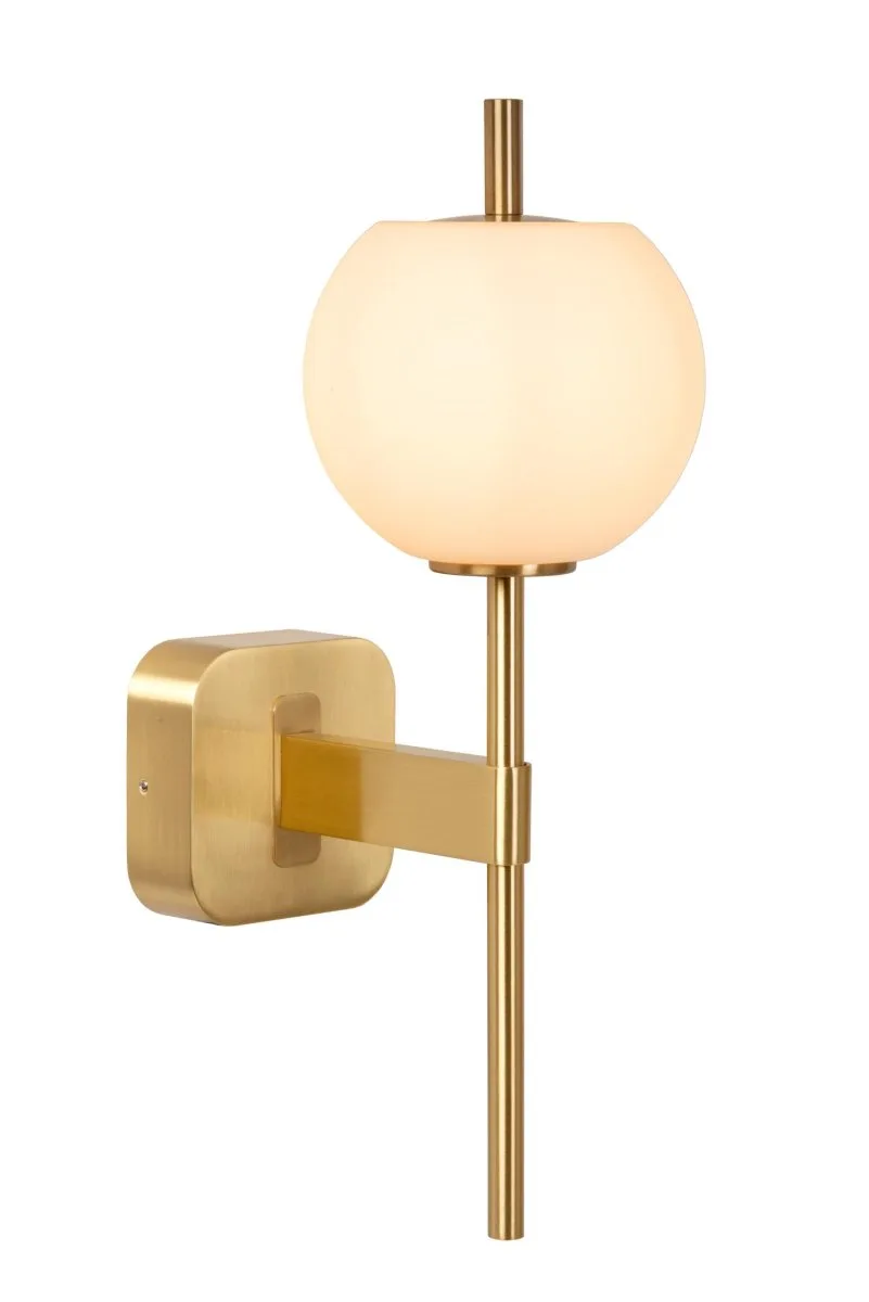 Lucide - Elda 35cm - Badrumslampa - Mattguld/mässing