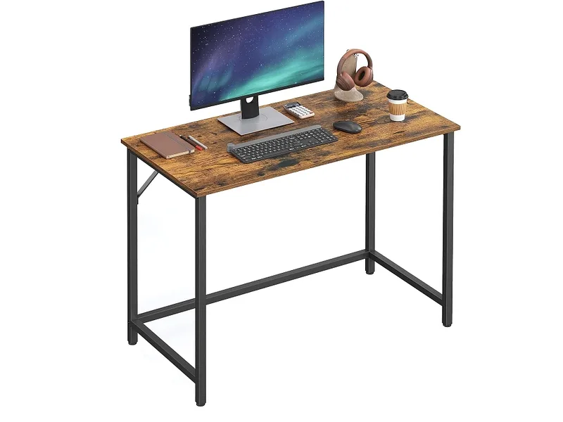 Schreibtisch SONGMICS RUSTIK 50x100x75cm braun
