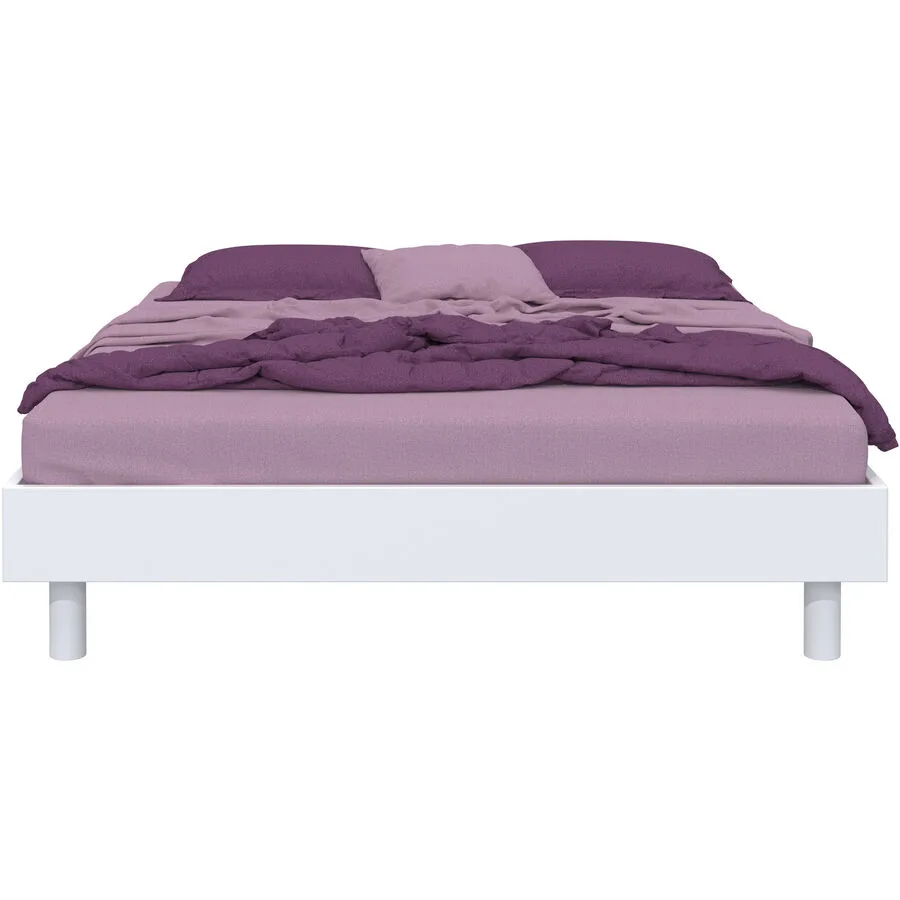 Bett Smart Weiss MDF 180 x 200 cm