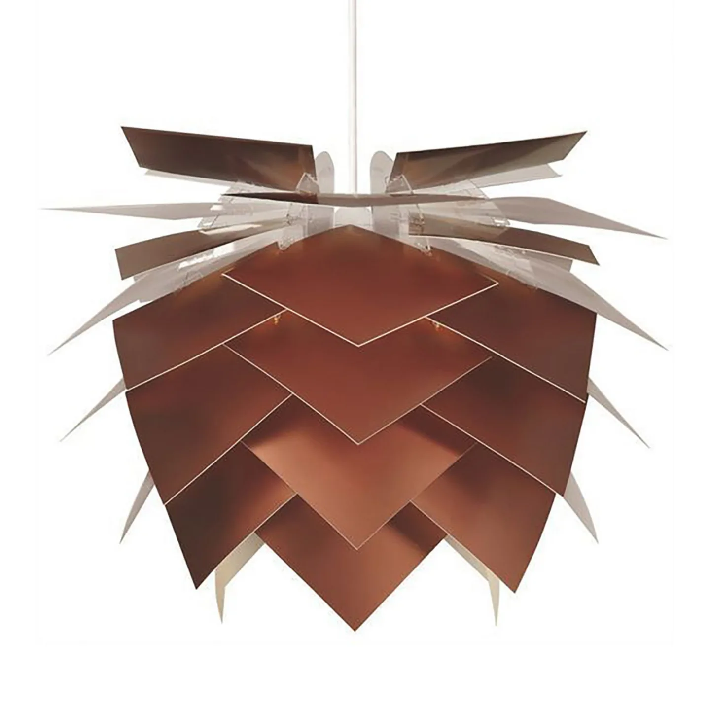 Illumin Kobber Look Pendel - Dyberg Larsen Illumin Copper Look - Stue - Design - Plastik - Med én lyskilde