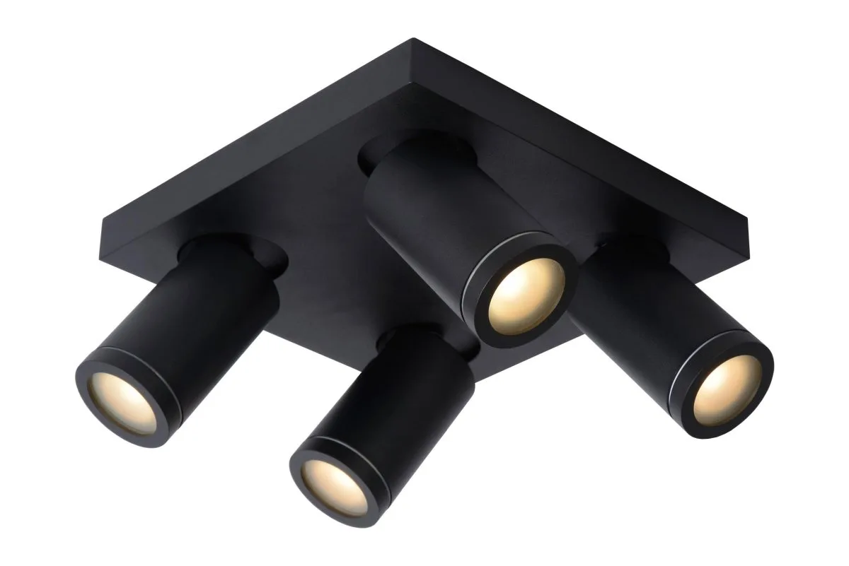 Lucide - Taylor 24cm - Badrumslampa - Svart