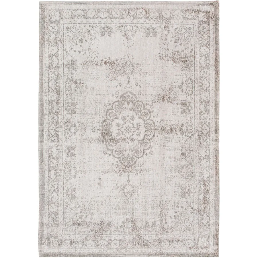Teppich Medallion Weiss, Grau Anderes Muster Polyester 170 x 240 cm