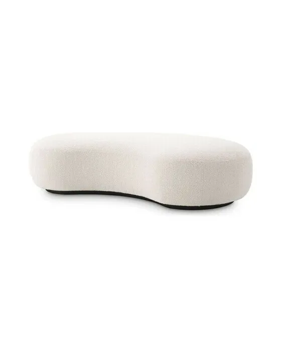Bjørn bænk bouclé cream
