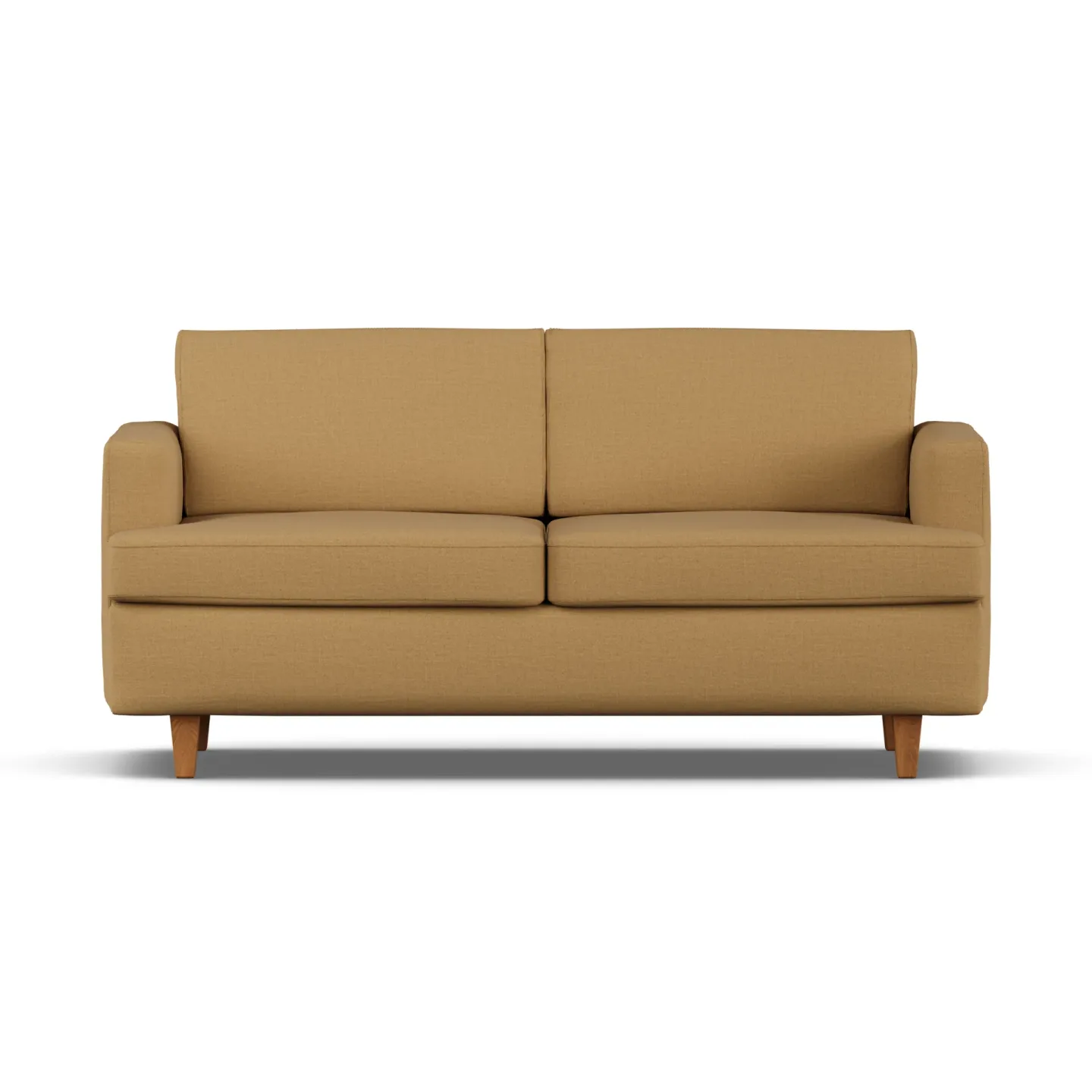 1898 Binga Schlafsofa 2,5-Sitzer Same Ochre 6676-Dunkel gebeizte Eiche