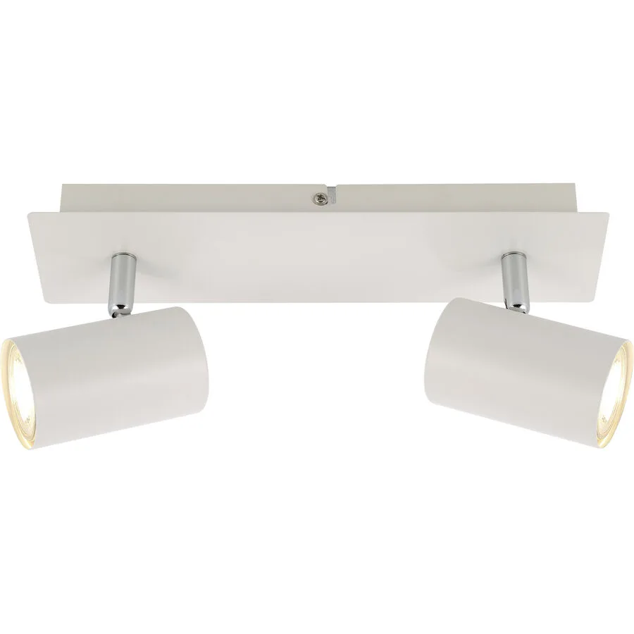 Spot Basiano Weiss Metall 29 cm 12 cm