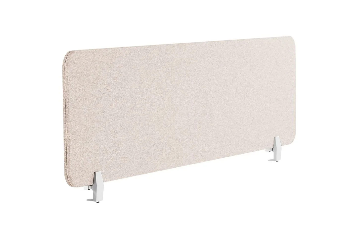 Skiljevägg för skrivbord Wally Beige, 160x2x40 cm - Beige, 160x2x40 cm