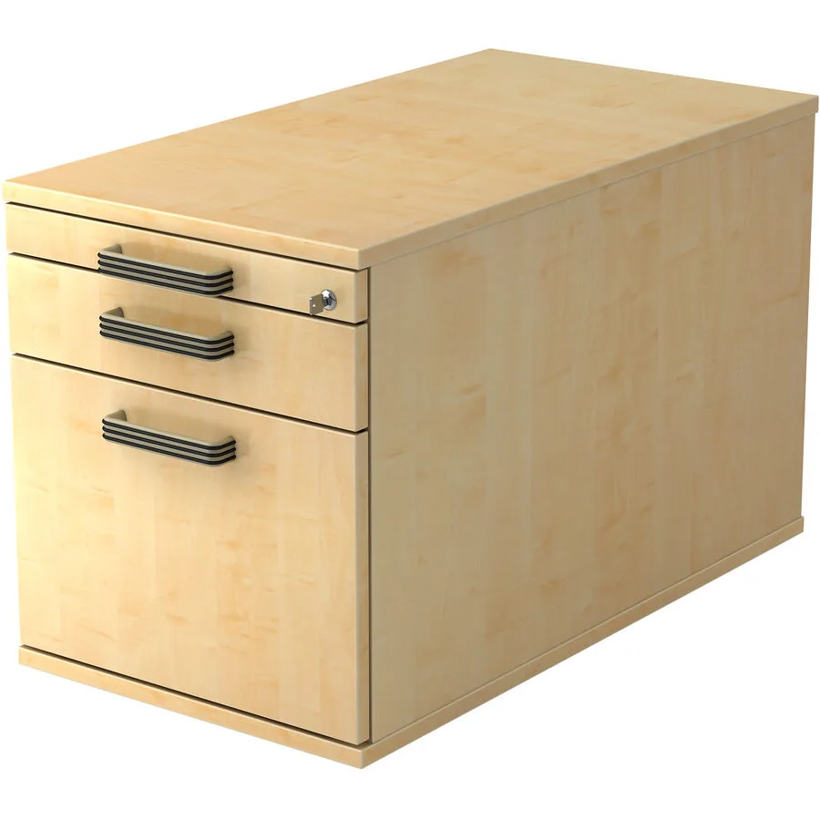 Rollcontainer Office Ahorn Holzwerkstoff B 42.8 cm H 51.2 cm