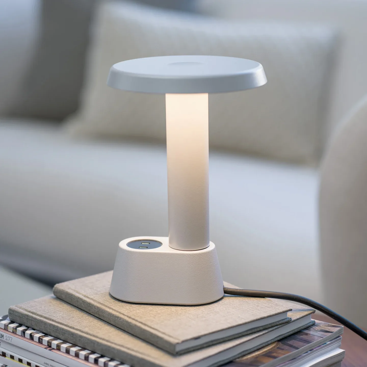 NOMAD LAMP 01 Tischlampe, aluminium 19 cm - Forming Function NOMAD COLLECTION - Wohnzimmer - Design - Einflammig