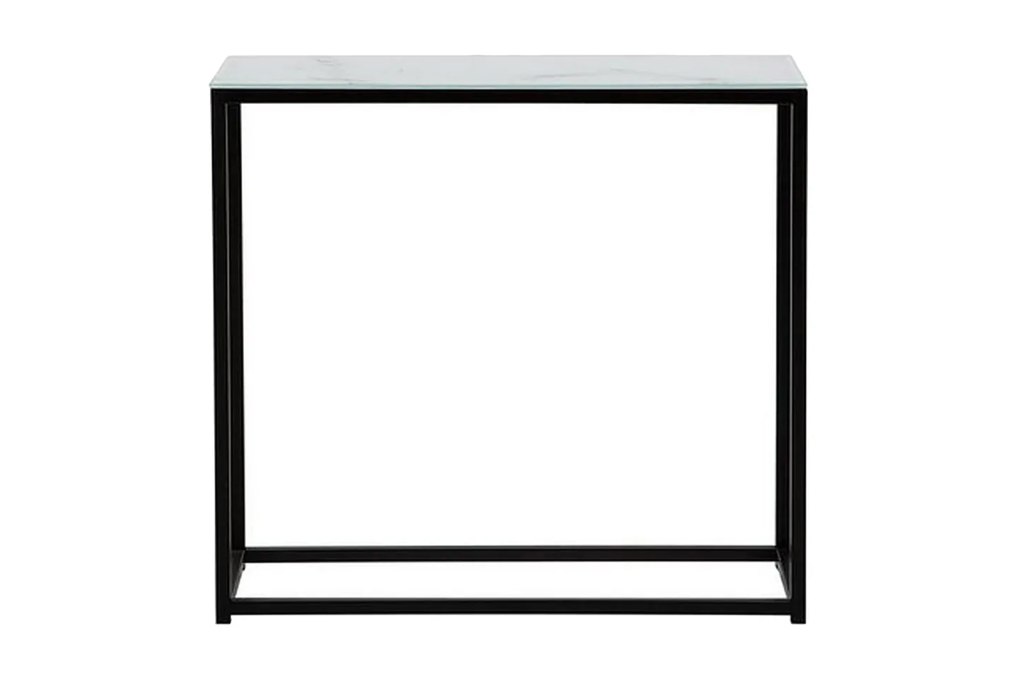 Barreras Avlastningsbord Utomhus Marmoreffekt - Vit