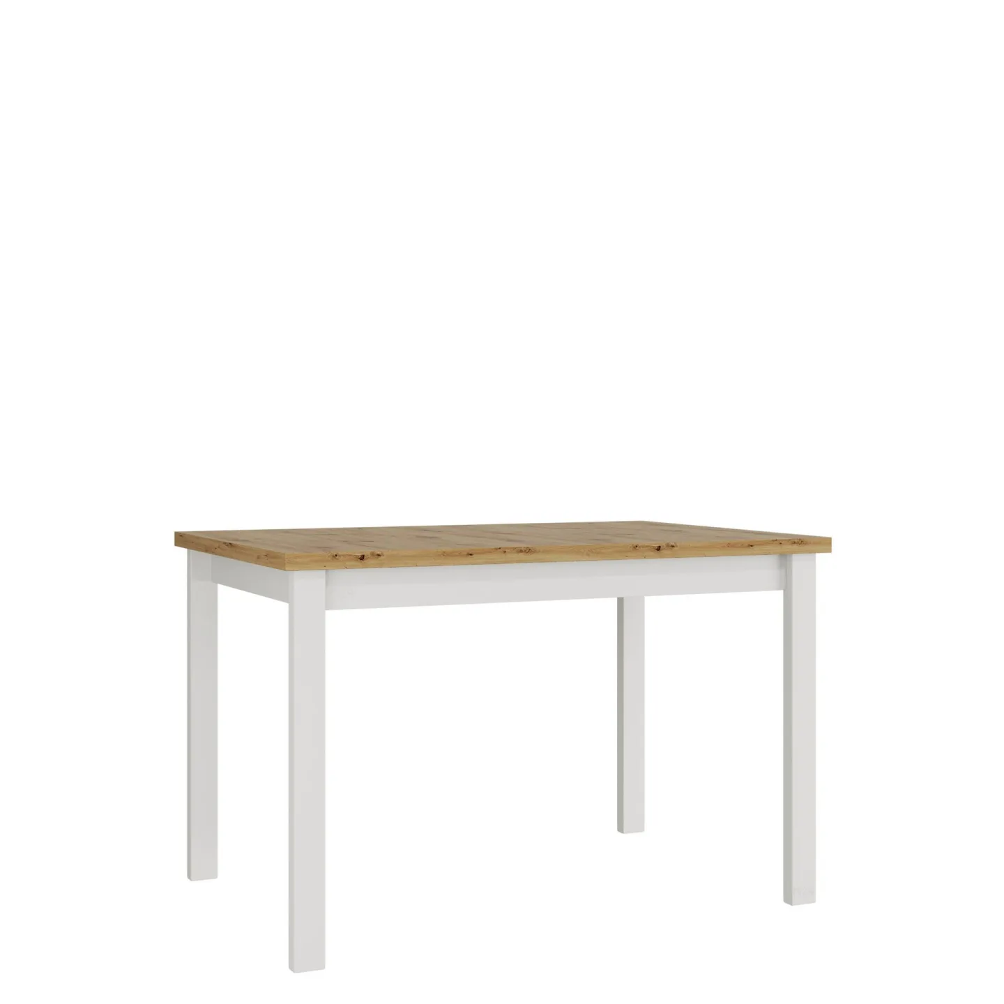 Ericka Matbord 120 cm Rektangulär - Vit/Brun