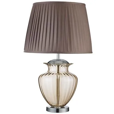 Searchlight - Elina 70cm - Bordslampa - Brun