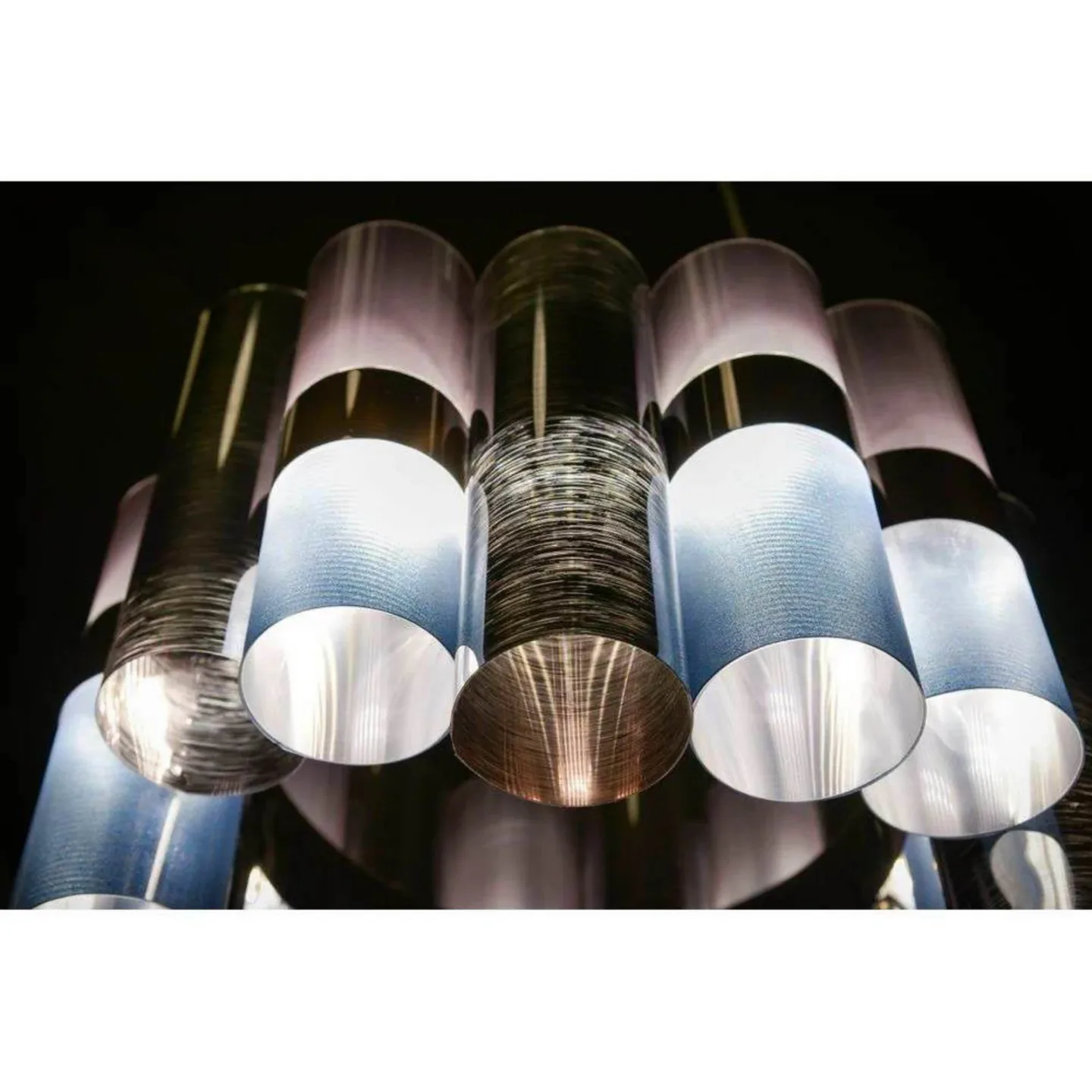 La Lollo Pendelleuchte XL Pewter - Slamp - Wohnzimmer - Kunststoff