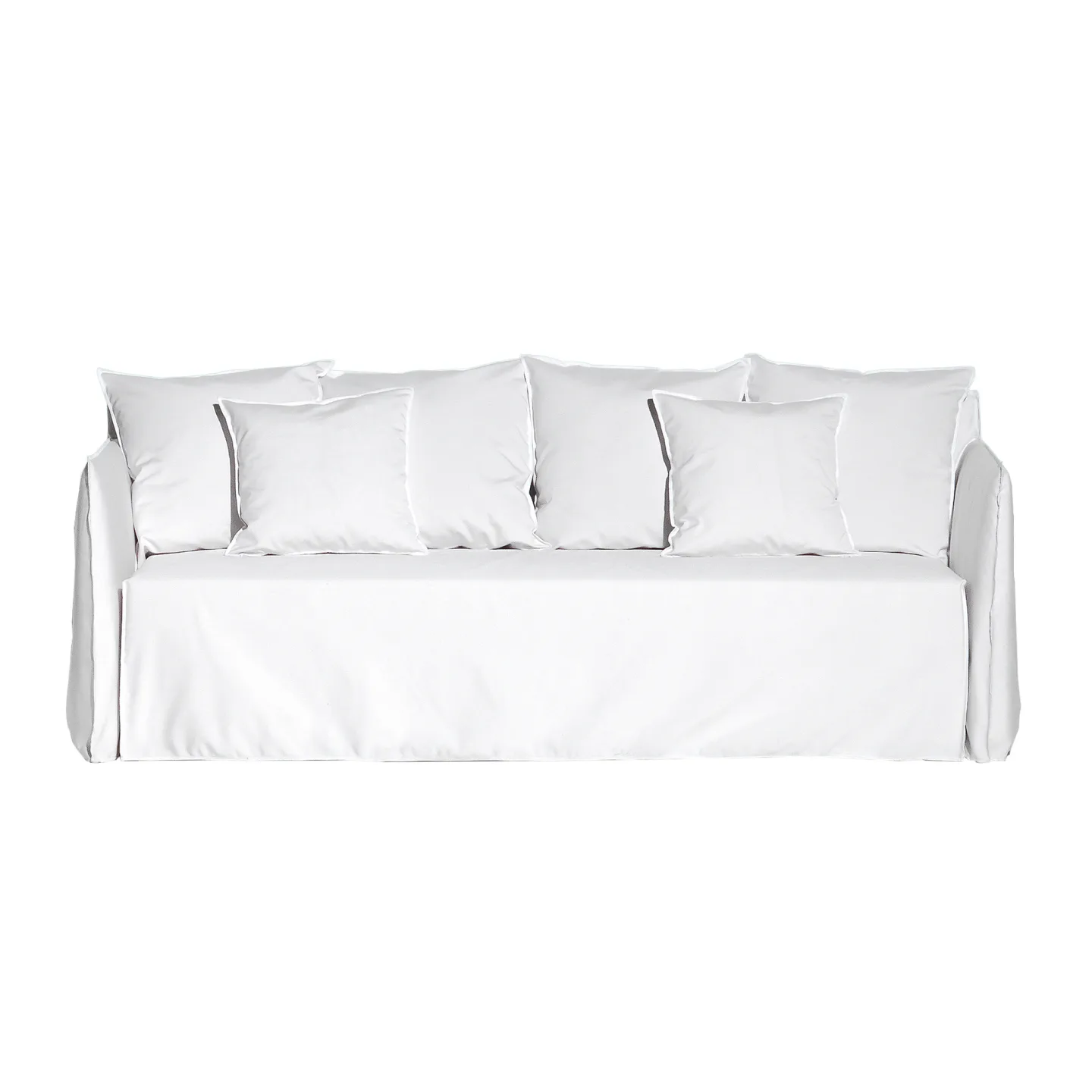 Gervasoni - Ghost Out 12 Sofa Aspen 03/White seems - Soffor utomhus - Paola Navone
