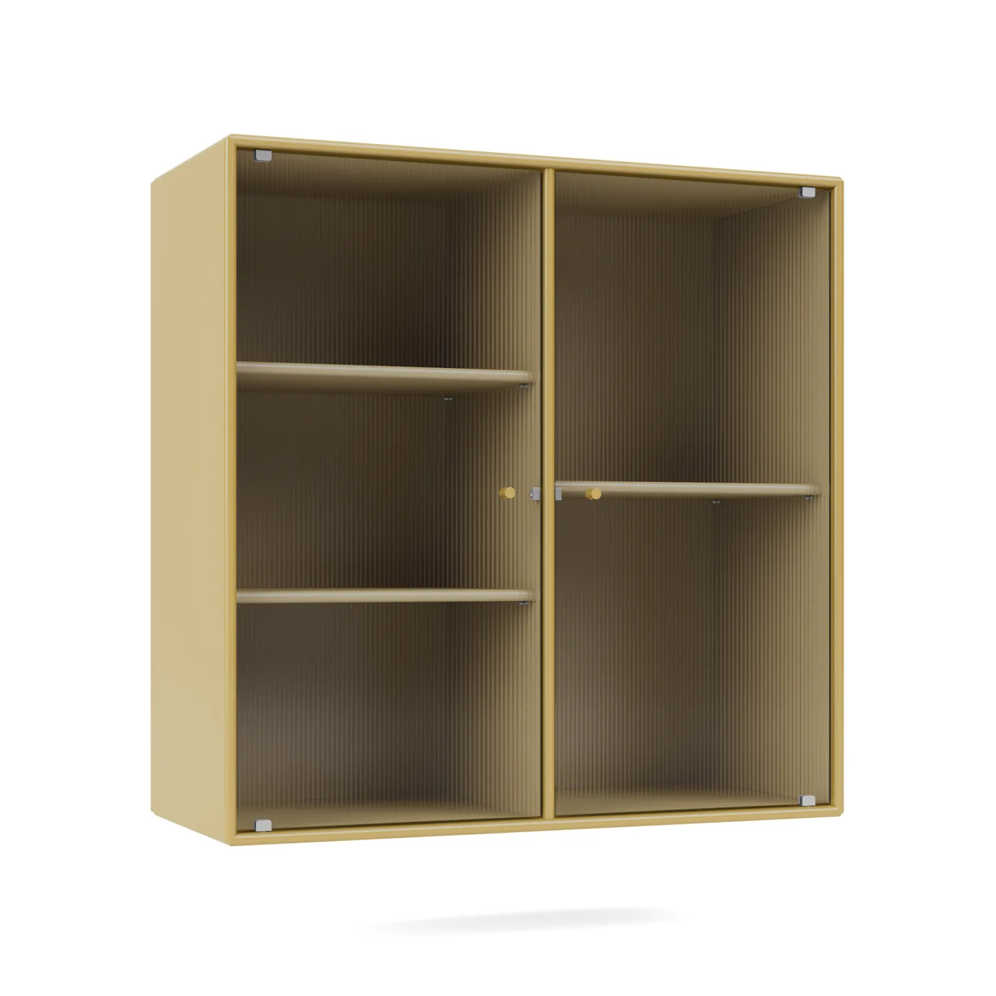 Montana - Ripple Ii – Vitrine Cabinet 168-Clay 04 Suspension Rails - Skåp och vitrinskåp - Peter J. Lassen - Beige - Trä