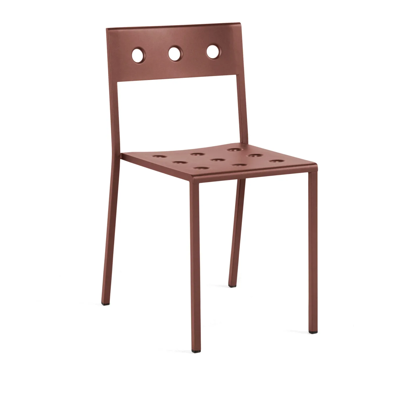 HAY - Balcony Chair - Iron red - Matstolar utomhus - Ronan & Erwan Bouroullec - Röd - Metall