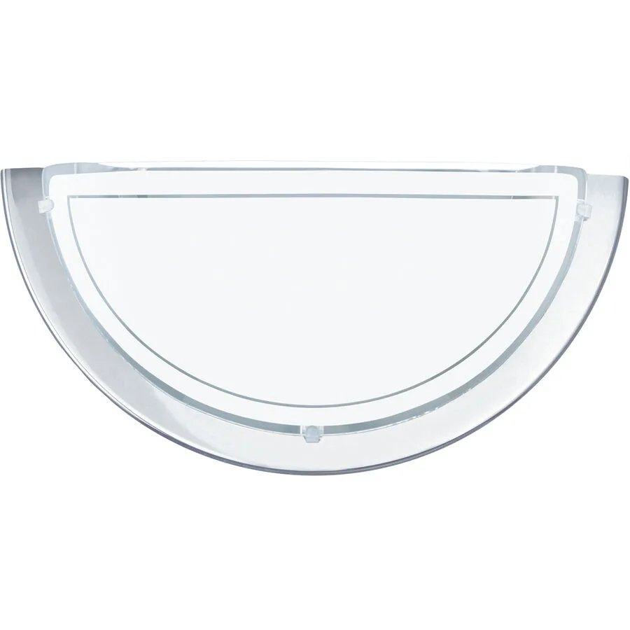 Eglo Wandlampe Planet 1 Grau Stahl 14.5 cm - Farbe: chrom