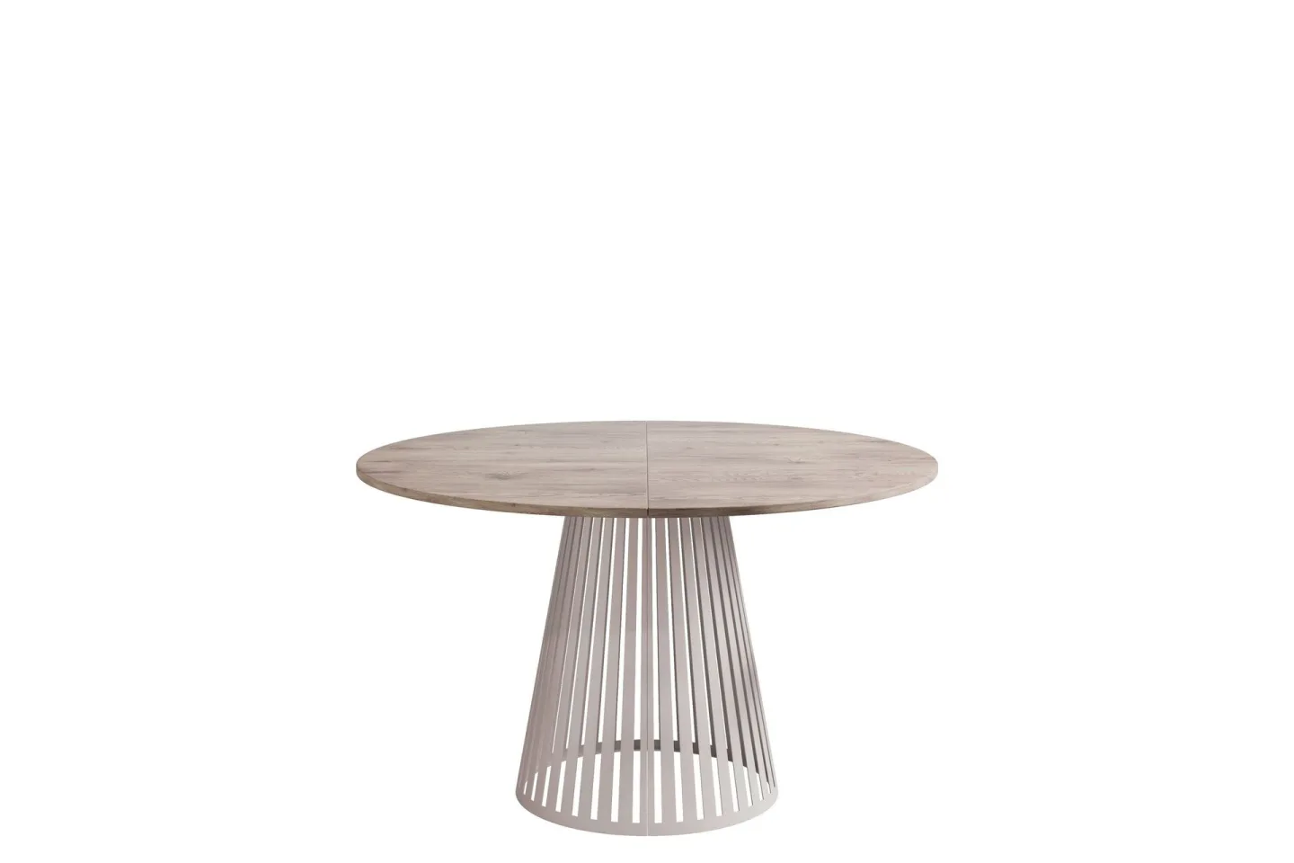 Beylen Matbord 100 cm Rund - Brun/Beige