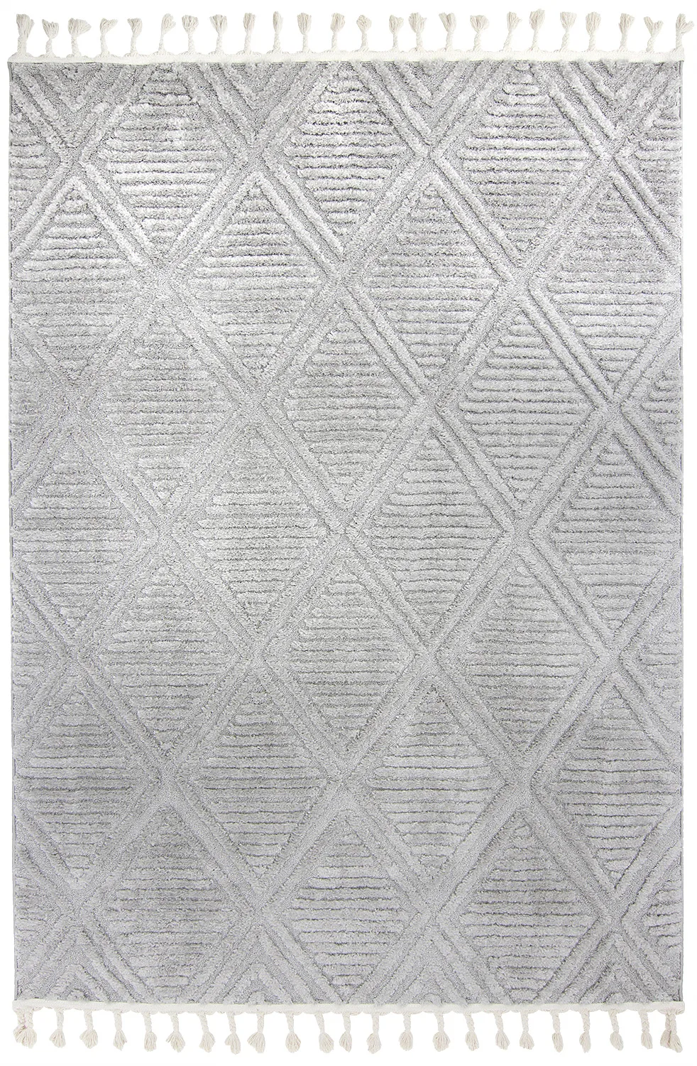Shaggy - Dover (grå) (Størrelse: 80 x 150 cm)