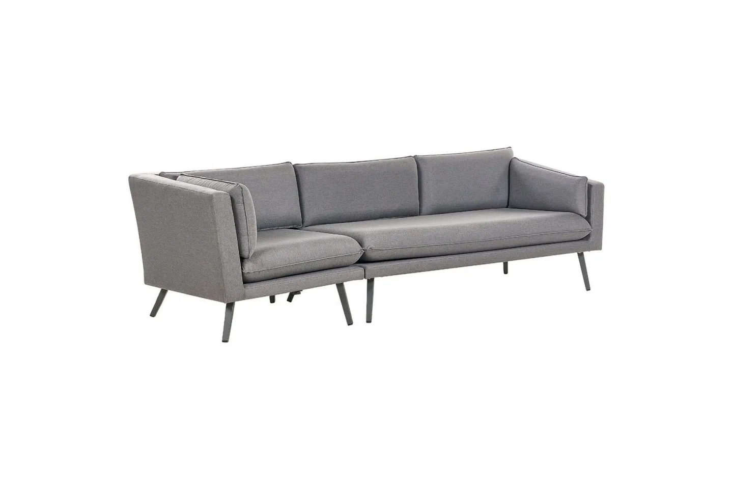 Soffa Loretello Grå, Vänstervänd - Grå, Vänstervänd