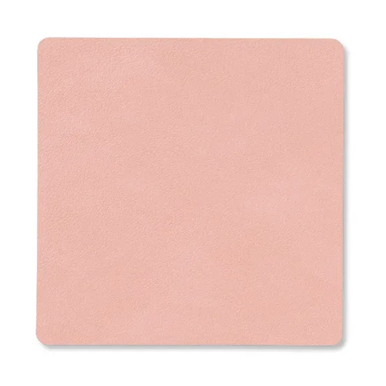LIND DNA Nupo glasunderlägg square rosa