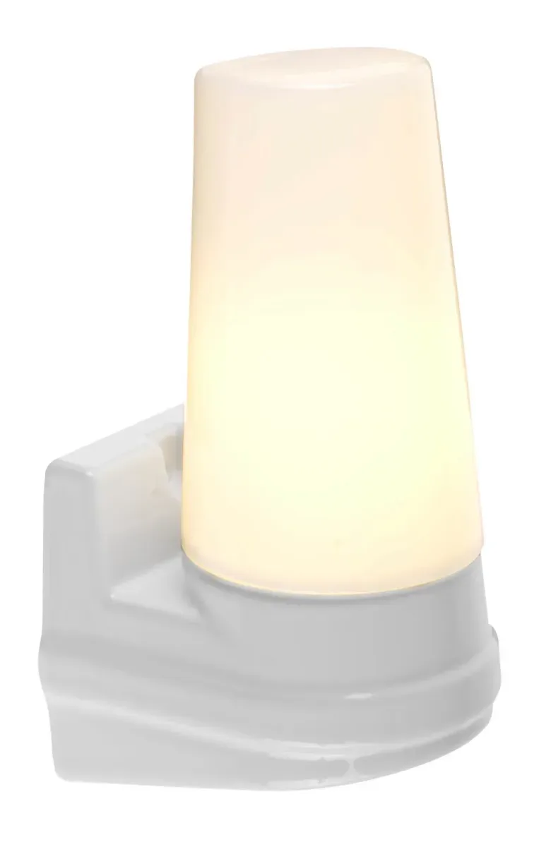 Ifö electric - Bernadotte 18cm - Badrumslampa - Vit