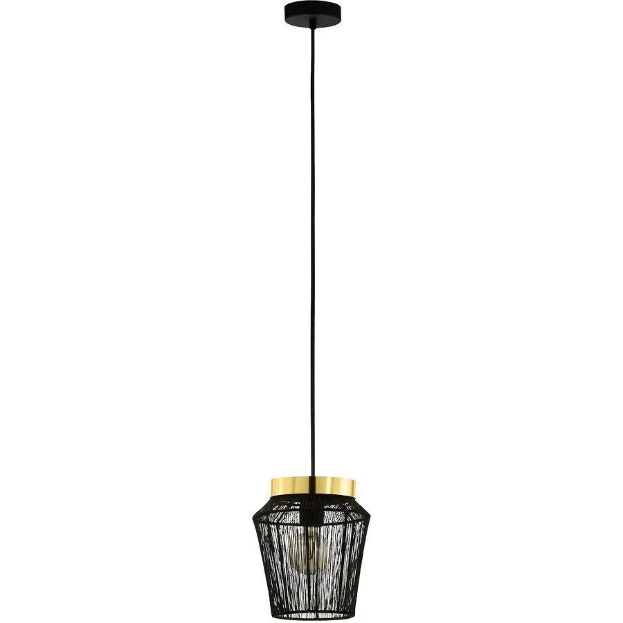 Eglo Pendellampe Escandidos Braun Stahl 0 cm 0 cm - Farbe: birke