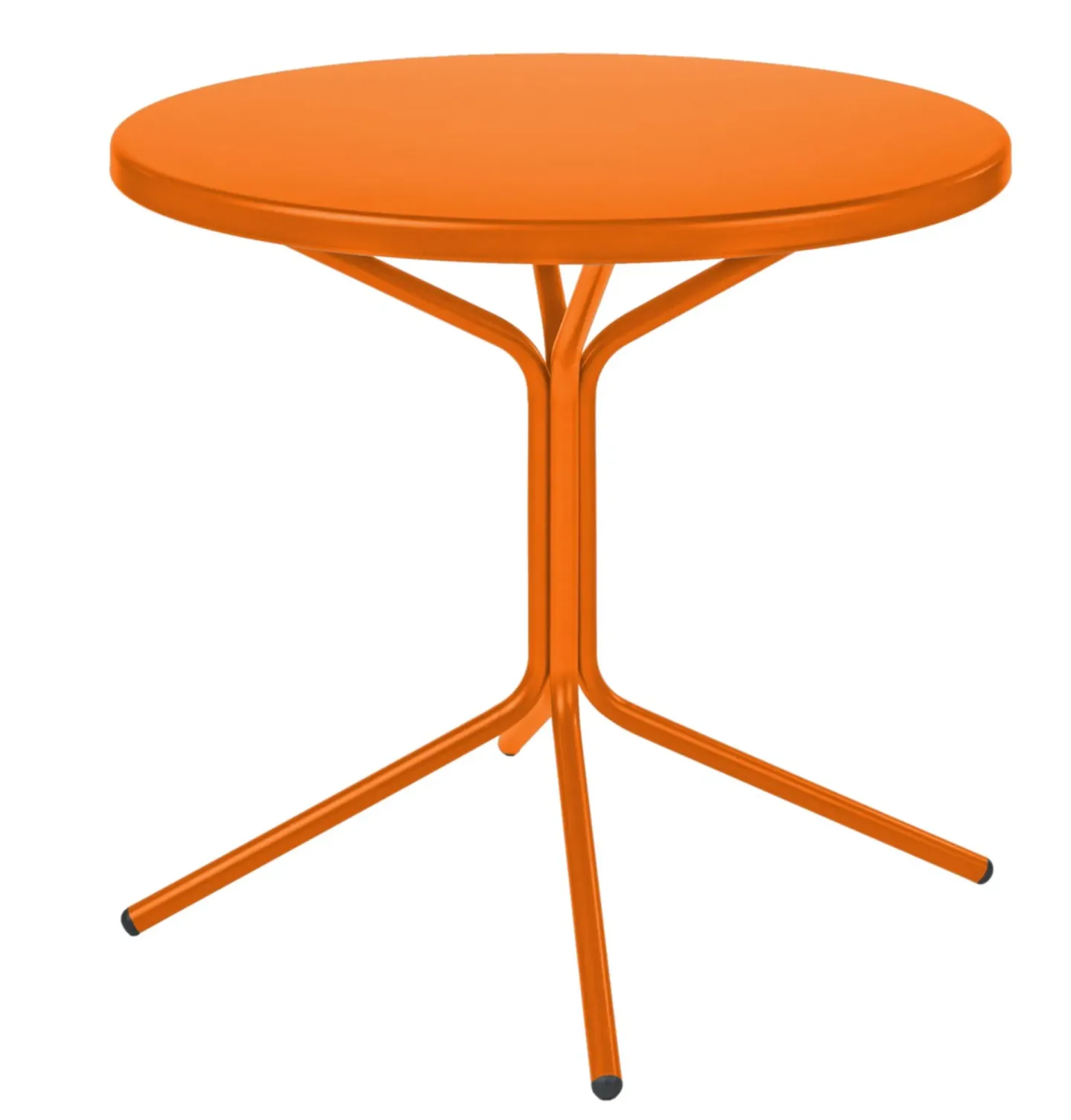 Schaffner Metall-Bistrotisch Pix Rund Orange | Schubiger Möbel