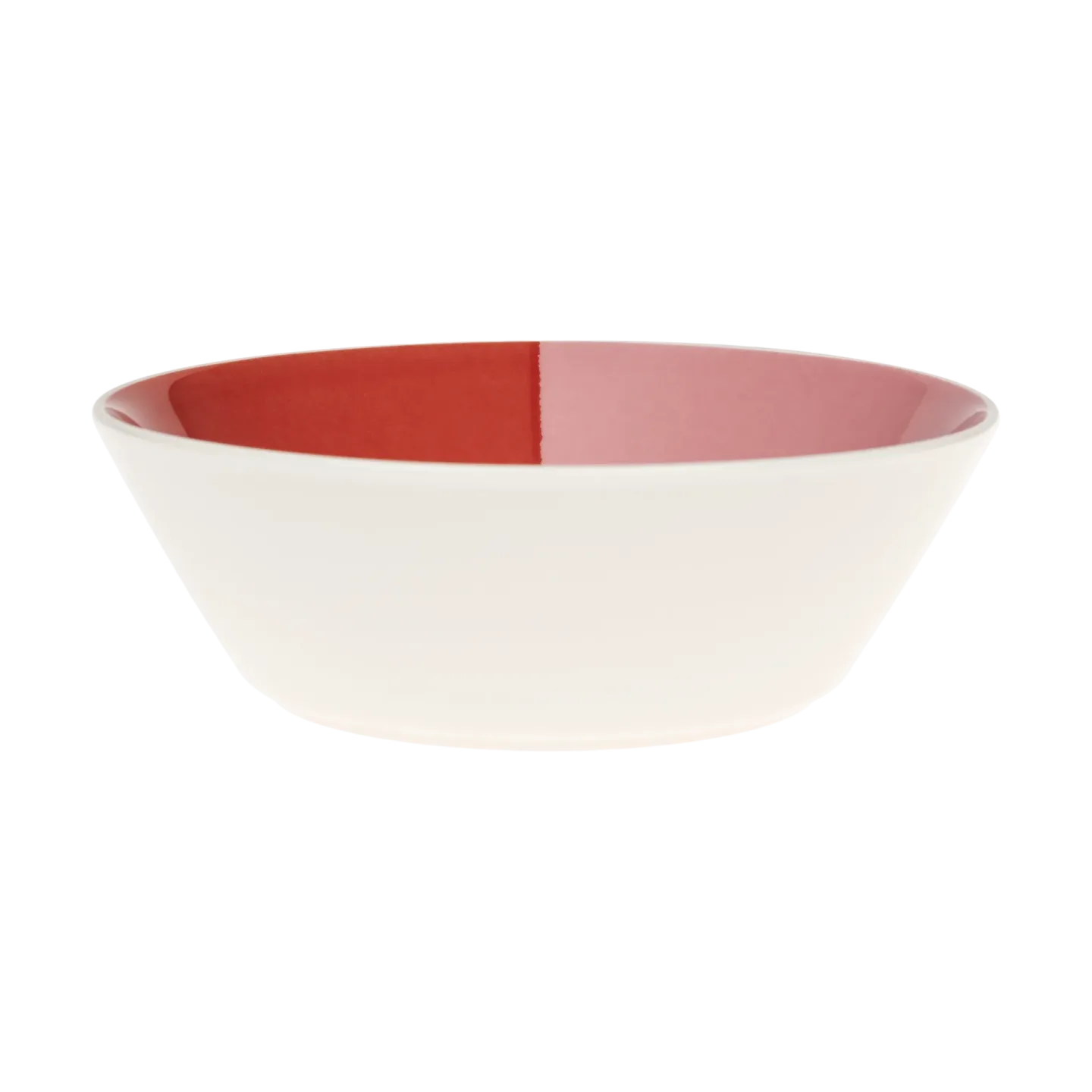 Arabia Vuokko Schale Ø17 cm 2-farbe rosa-rot
