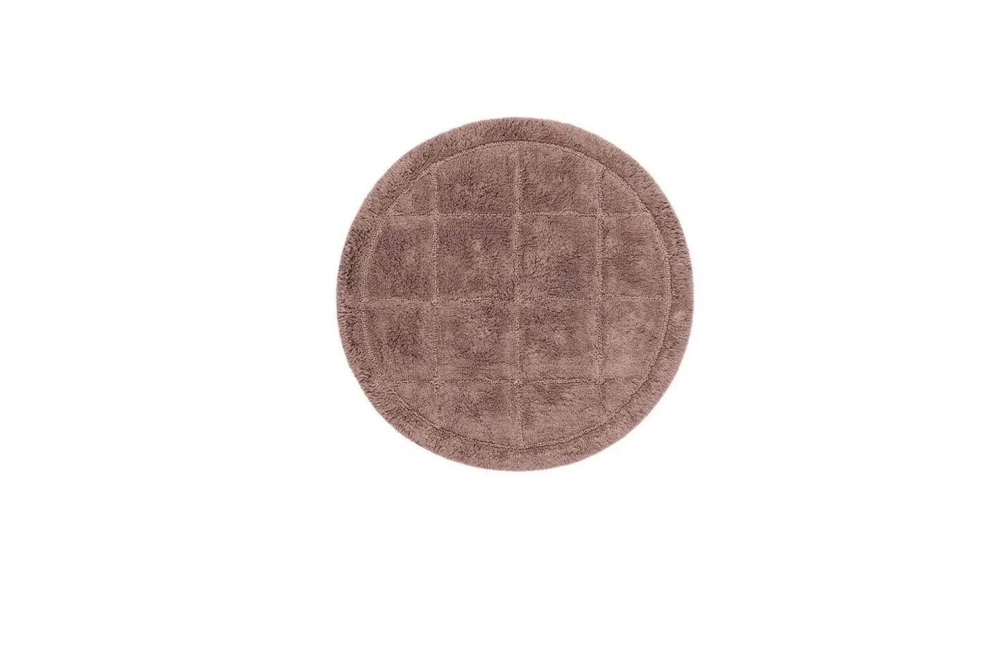 Badrumsmatta Square - 80x80 cm, Dusty Pink