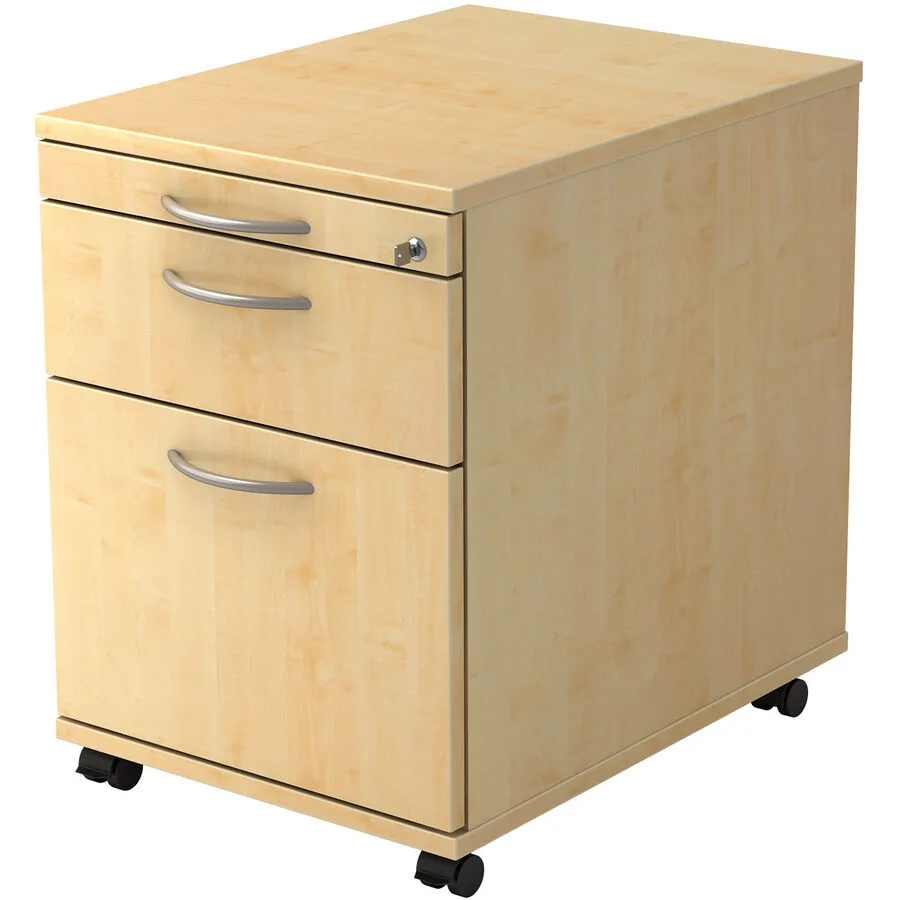 Rollcontainer Office Ahorn Holzwerkstoff B 42.8 H 59 cm