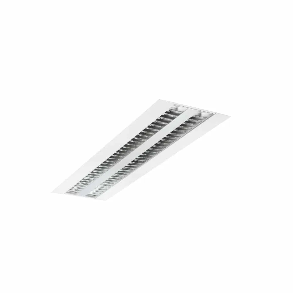 Sylvania Rana LED Recessed 1250 HO 4000K Louvre+Prismatic SSC Vit G2