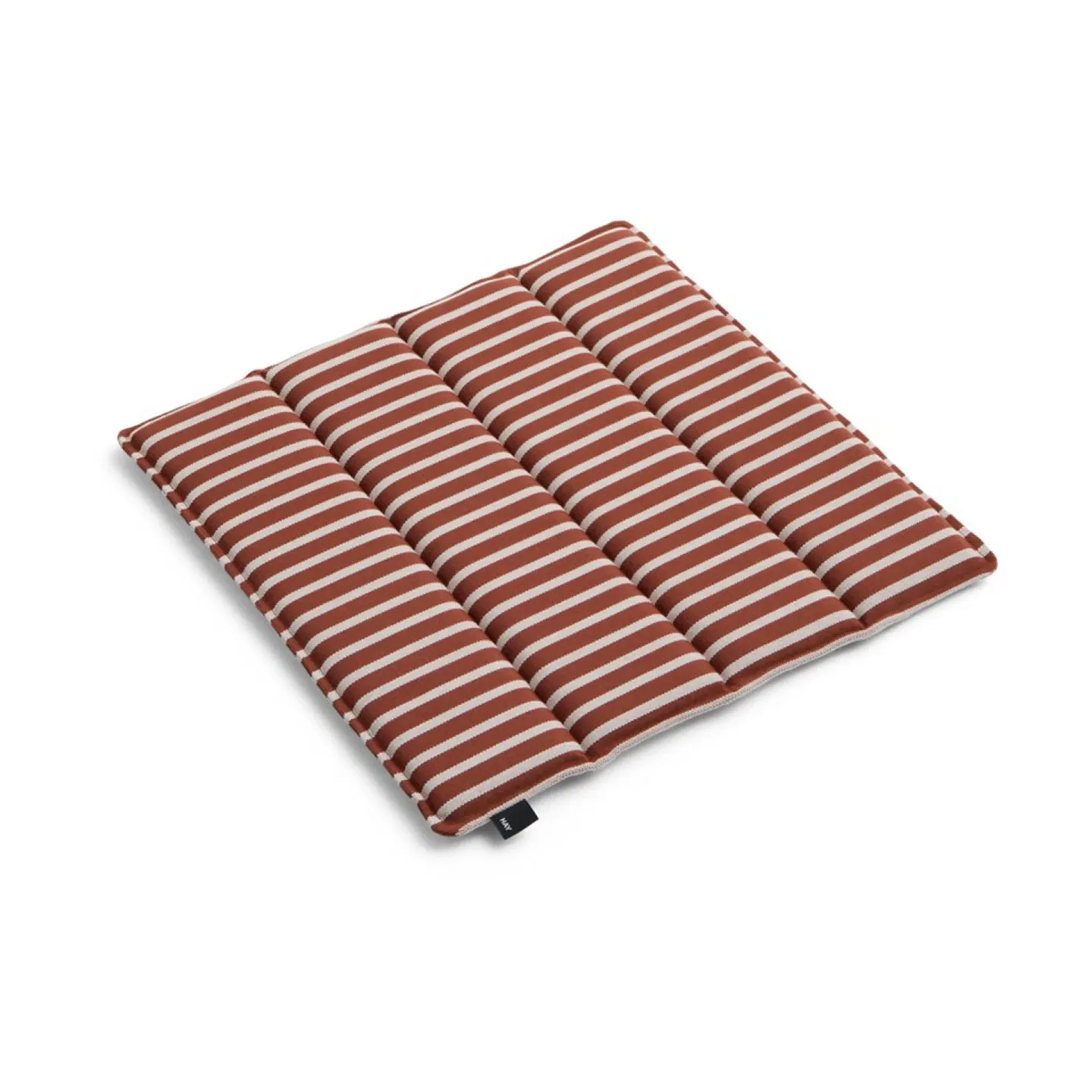 HAY Terrazza sittdyna Terracotta bold stripe, 40x40 cm