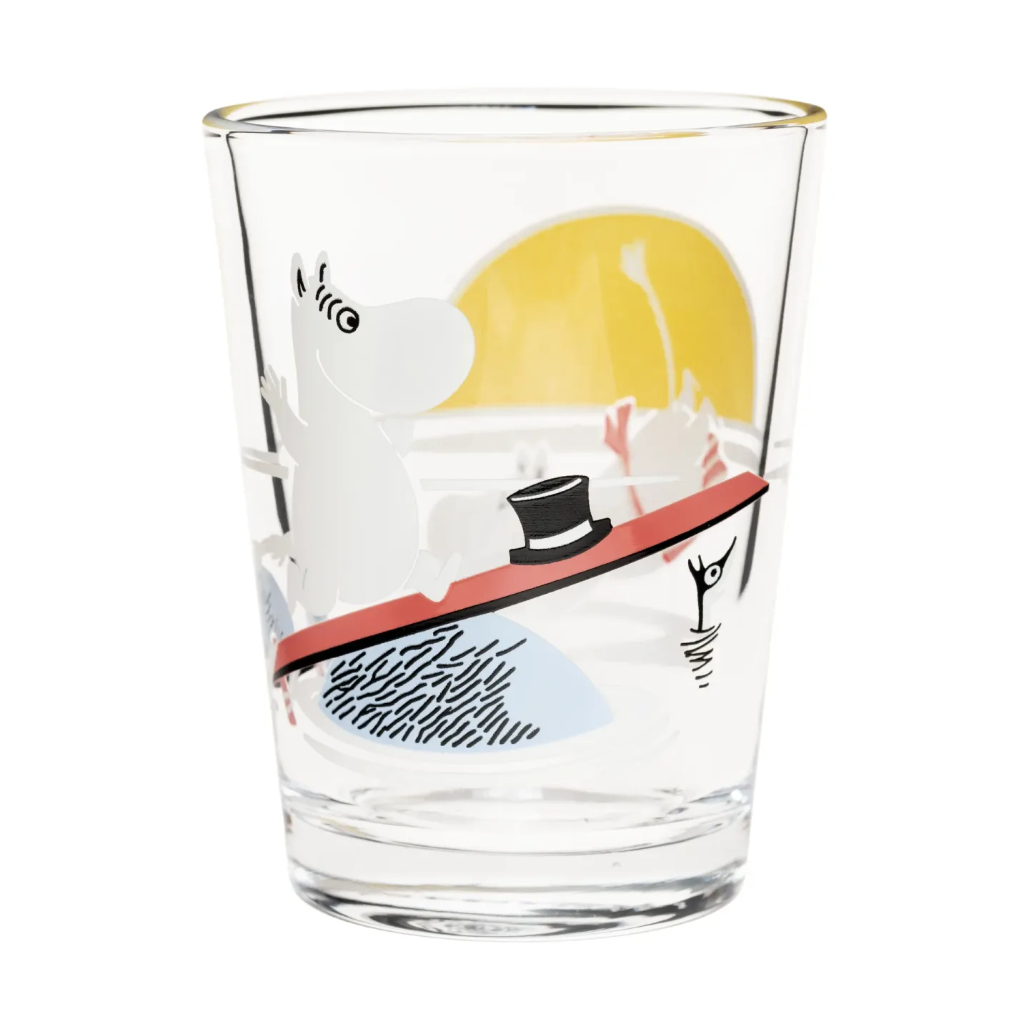 Moomin Arabia Mumin Glas 22cl Sommer Baden