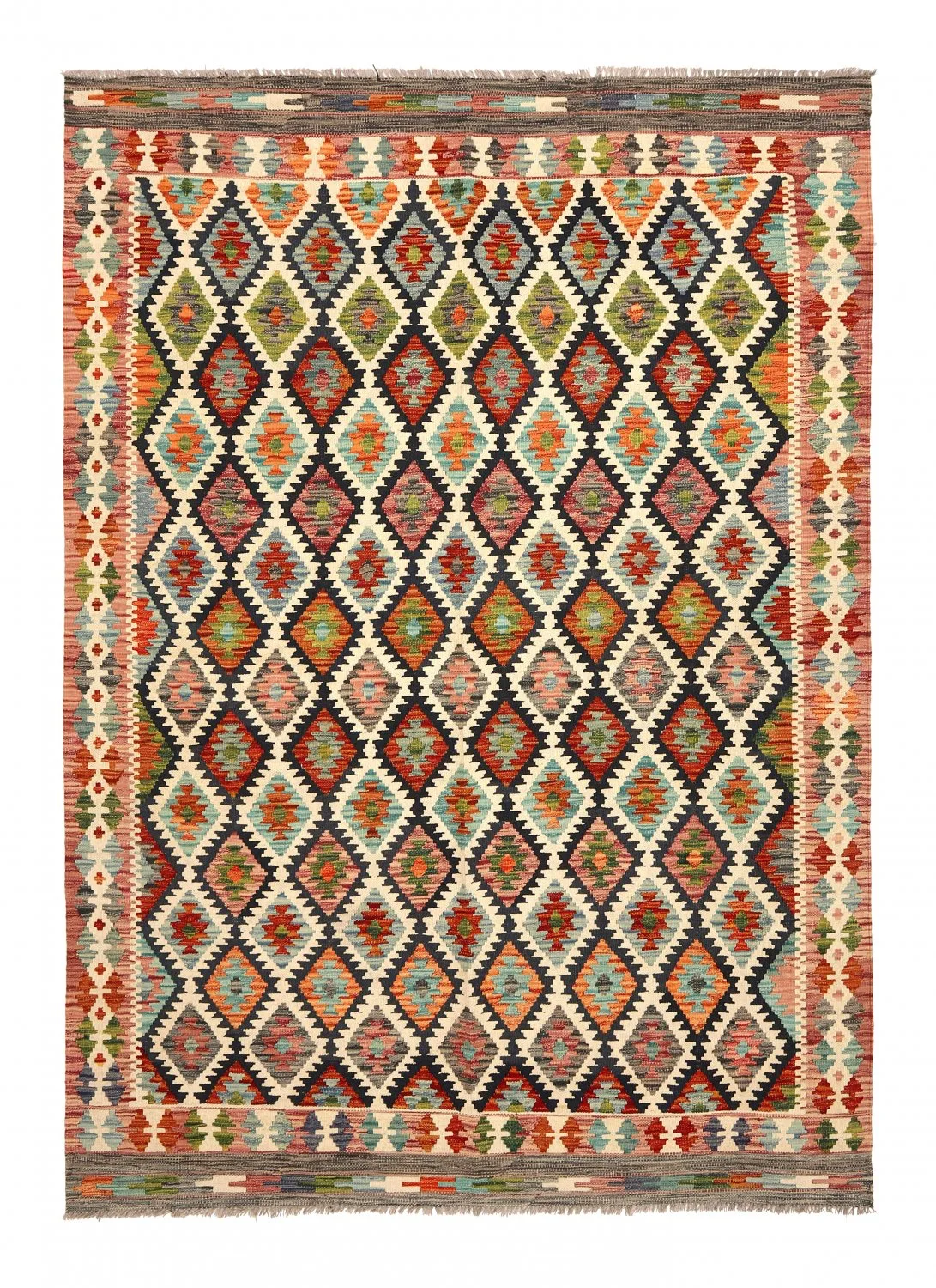 Orientalsk kelimteppe 236 x 175 cm (Størrelse: 236 x 175 cm)