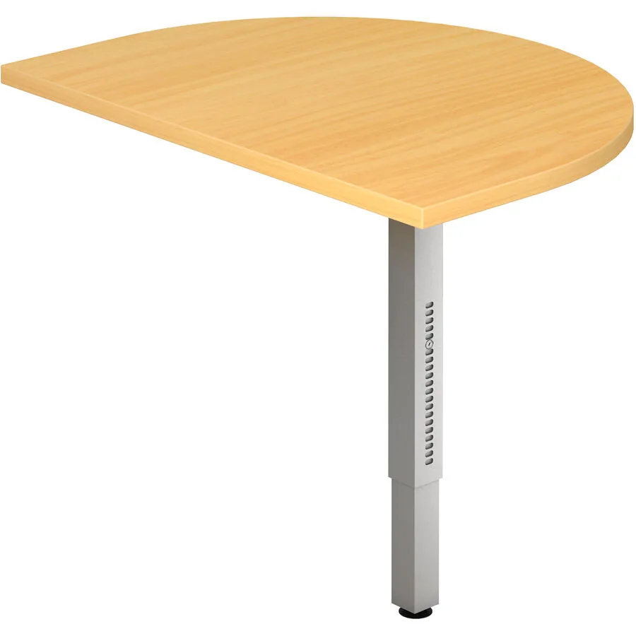 Anbautisch Office buche Holzwerkstoff B 60 T 80 cm