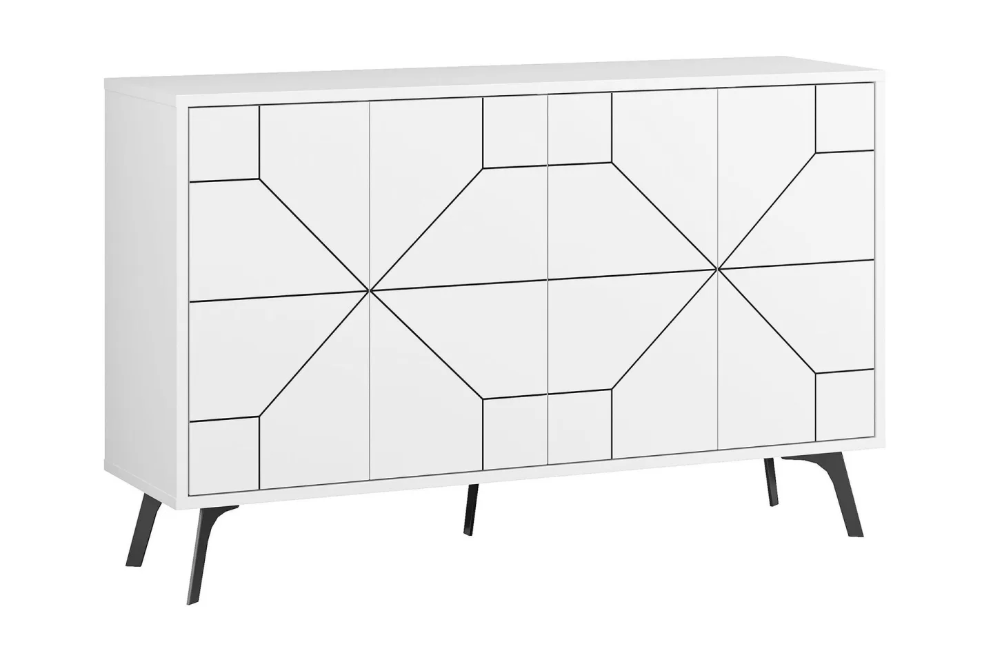 Desgrar Konsollbord 123x62,4 cm - Vit