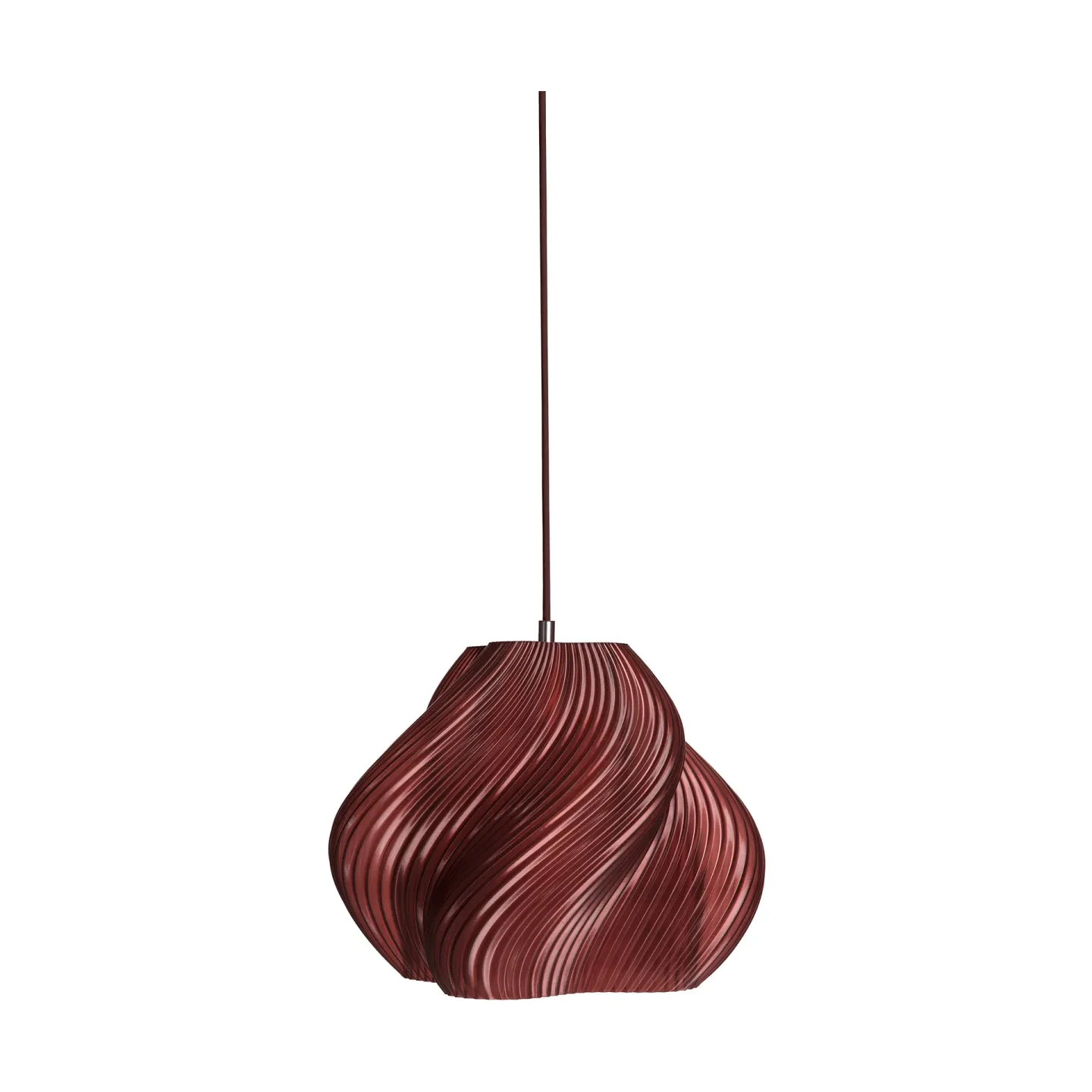 Crème Atelier Soft Serve Pendelleuchte Cherry-chrome, 02, 25 cm