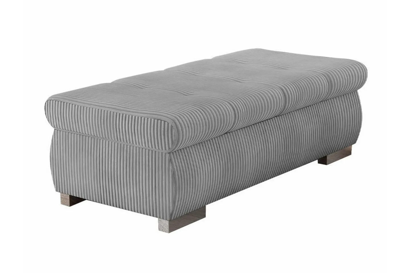 Cerys Fotpall 60 cm - Grå