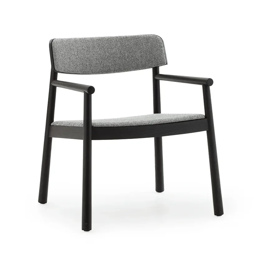 Normann Copenhagen Timb Sessel Black ash-Hallingdal 166