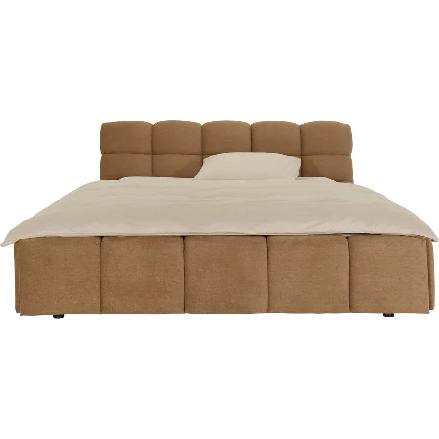 Bett Lenia Terra Polyester 180 x 200 cm