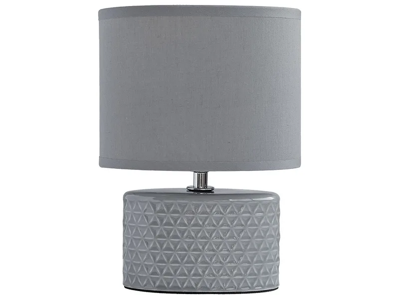 Tischlampe BELLA 23cm 40W grau